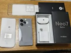 美品realme Neo 7 Turbo 透明灰 12GB256GB おまけ付き