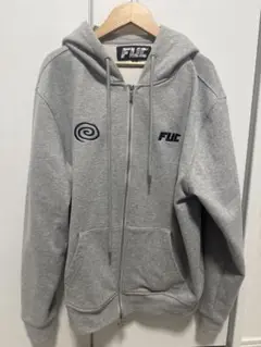 FUC グレー ジップアップパーカー M