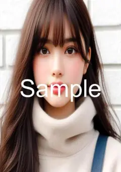 A4サイズアートポスター 1点もの 美女ポスター最高品質 C-C-17