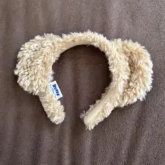 ディズニー 耳付きカチューシャ ベージュ