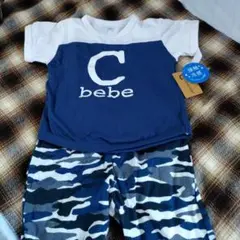 bebe 接触冷感 Tシャツとパンツセット 95cm