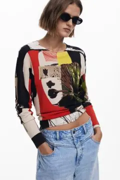 Desigual ☆ デシグアル ニット セーター ラクロワ Mサイズ