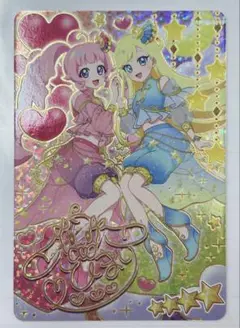 ひみつのアイプリ　ひまり　みつき　おとぎばなしアラビアンナイト　サインカード