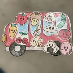 お弁当バス　マグネットシアター