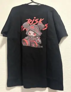 リスク キャラクター Tシャツ ブラック