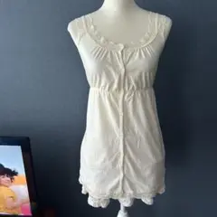 00s レース前開きチュニック fairygrunge wishcore森ガール
