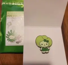 藻キティ　ピンバッジ　フクロノリ
