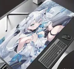 【ホロライブ】白上フブキ マウスパッド プレイマット 【新品未使用】