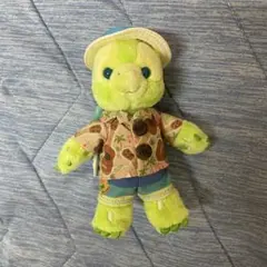 オルメル アロハシャツ ぬいぐるみバッジ ディズニー
