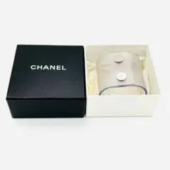 CHANEL シャネル クリアラバーブレスレット バングル 刻印あり