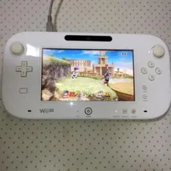 wiiu ゲームパッド　白