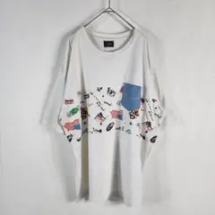 古着 10th RODEO CROWNS アニバーサリーTシャツ デニムポケット