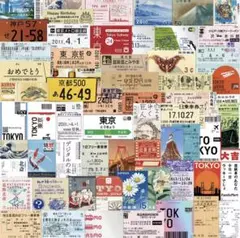 東京・日本観光地デザイン ステッカー60枚セット