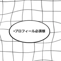 •プロフィール必須様