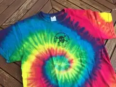 90s JEFF'S PIRETES COVE ハンバーガー グアム タイダイT