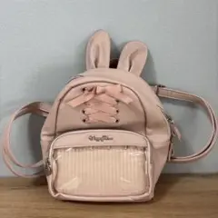 Maggie Piano ウサギ耳リュック ピンク