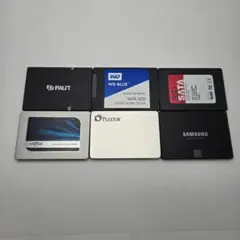 動作確認済 SATA 2.5インチ　SSD 240GB〜1024GB 6枚セット