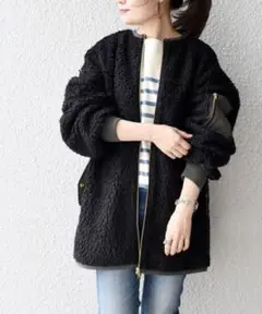 Champion WEB限定/SHIPS別注〈手洗い可能〉ボアコート