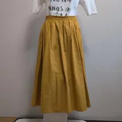 ペルルペッシュ　ルクールブラン　ロングスカート　サイズ38　Ｍ