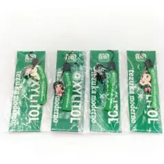 未開封 キシリトール×tezuka moderno フィギュアストラップ 4種