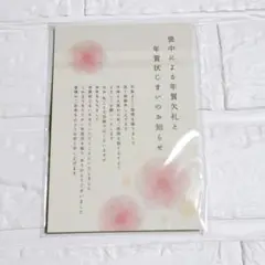 【未開封】喪中はがき 年賀状じまい 私製 10枚入り