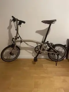 BROMPTON 2024年モデル S6L デューンサンド ブルックスのサドル付 BROMPTON 2024年モデル S6L デューンサンド ブルックスのサドル