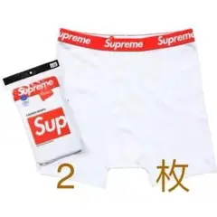 Supreme ヘインズ hanes ボクサーブリーフパンツ 2枚