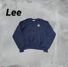 90s Lee スウェット　ヴィンテージ　ネイビー　Mサイズ USA製　アメカジ