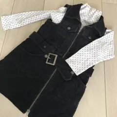 a.v.v ジャンパースカート u0026 UNIQLO トップス 100 セットで
