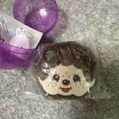 Monchhichi フェイスぬいぐるみ カプセルトイ　モンチッチくん