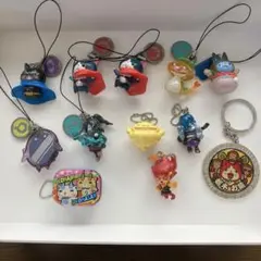 妖怪ウォッチ フィギュア キーホルダー 小物入れ 12点セット