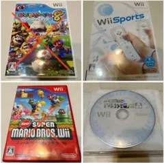 Wii パッケージ版ソフト　全2種【各¥400】