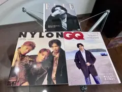 雑誌3冊セット NYLON ELLE GQ