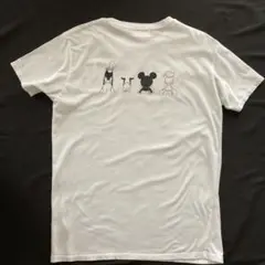 Disney ミッキー 半袖Tシャツ ホワイト L