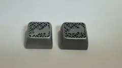 (自キ断捨離中) ネコのキーキャップ 2個