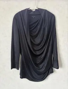 BERARDI ドレープデザイン 長袖シャツ サイズ4