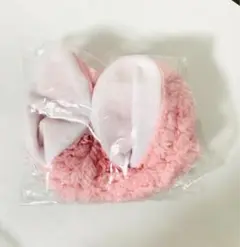 ねこのかぶりもの　ねこうさぎちゃん　ピンク
