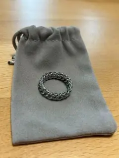 GARCIA chain ring (silver)　メンズ シルバーリング