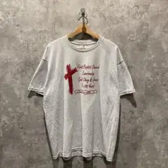 【送料無料】USA古着 FRUITOFTHELOOM プリントTシャツ USED
