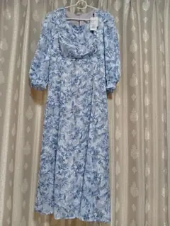 新品タグ付　トッコクローゼット　ワンピース　ブルー