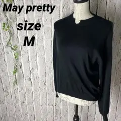 May pretty メイプリティ セーター M ブラック