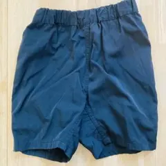 無印良品 MUJI UV乾きやすいハーフパンツ ネイビー100