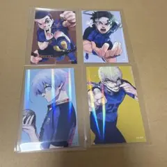 【匿名配送】ブルーロック 伊勢丹 缶入りホロカードセット①