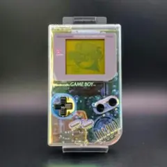 動作品 初代ゲームボーイ本体 オーロラカラー 新品外装 初代GB
