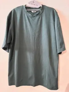 エアリズムコットンオーバーサイズTシャツ L