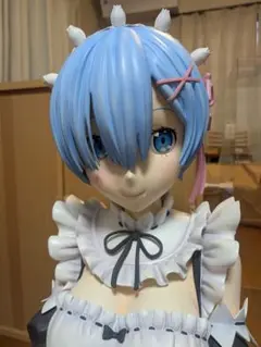 2025年最新】re ゼロから始める異世界生活 レム 1/1 胸像