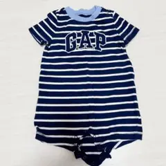 GAP ストライプロンパース