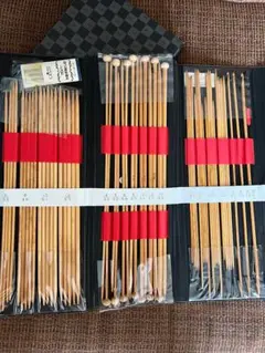 竹製編み針セット