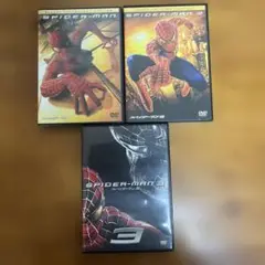 スパイダーマンDVD 3枚 セット サミライミ トビーマグワイヤ