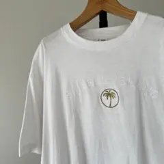 90s USA製　SANIBEL ISLAND　Tシャツ　刺繍　シングルステッチ